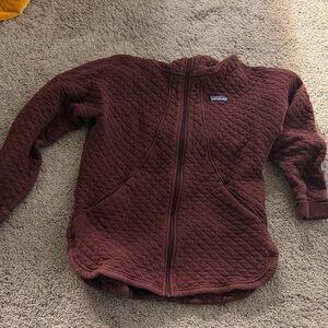Patagonia Quilted Full-Zip Jacket - Maroon